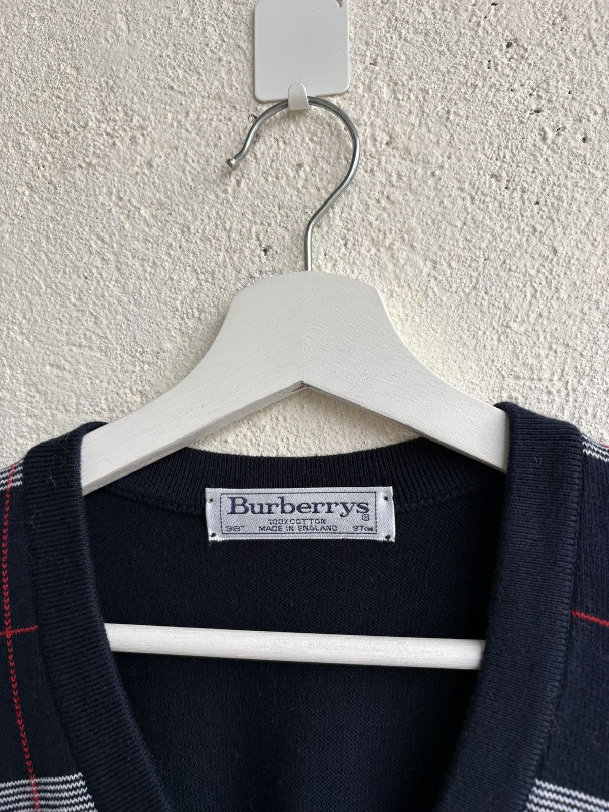 Burberry 2000s Burberry Luxury knit Novacheck Size US M / EU 48-50 / 2 - 4 Thumbnail