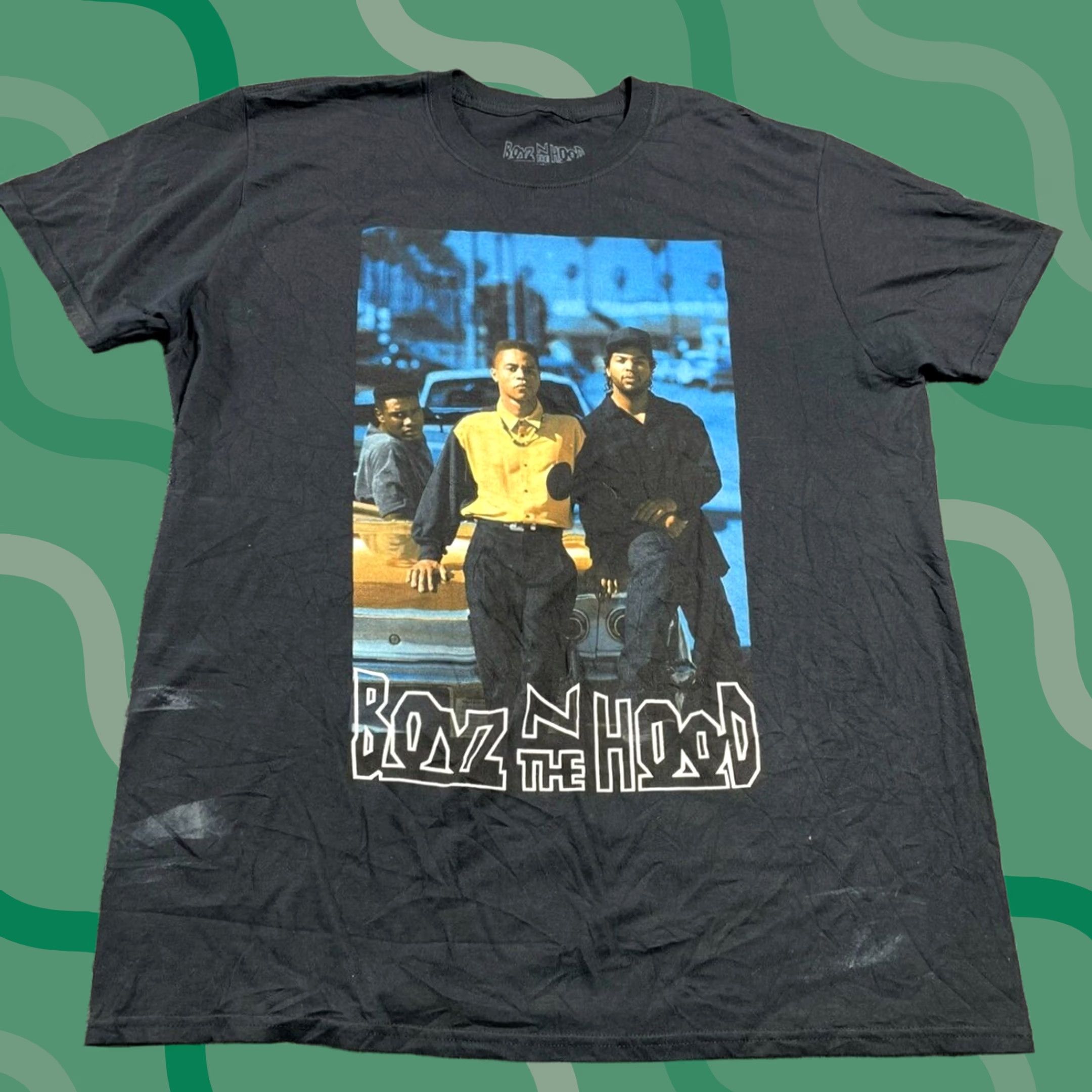 Vintage Boyz N The Hood Movie T Shirt Men's XL Retro Ice Cube