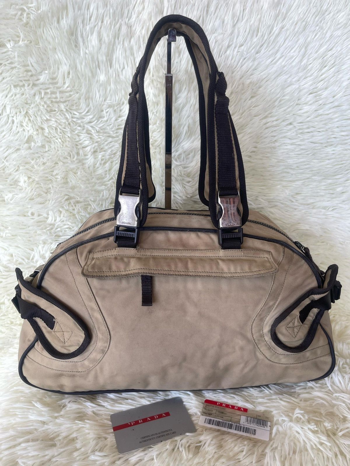 Prada × Vintage 2000s Prada Technical Bag Size ONE SIZE - 9 Thumbnail
