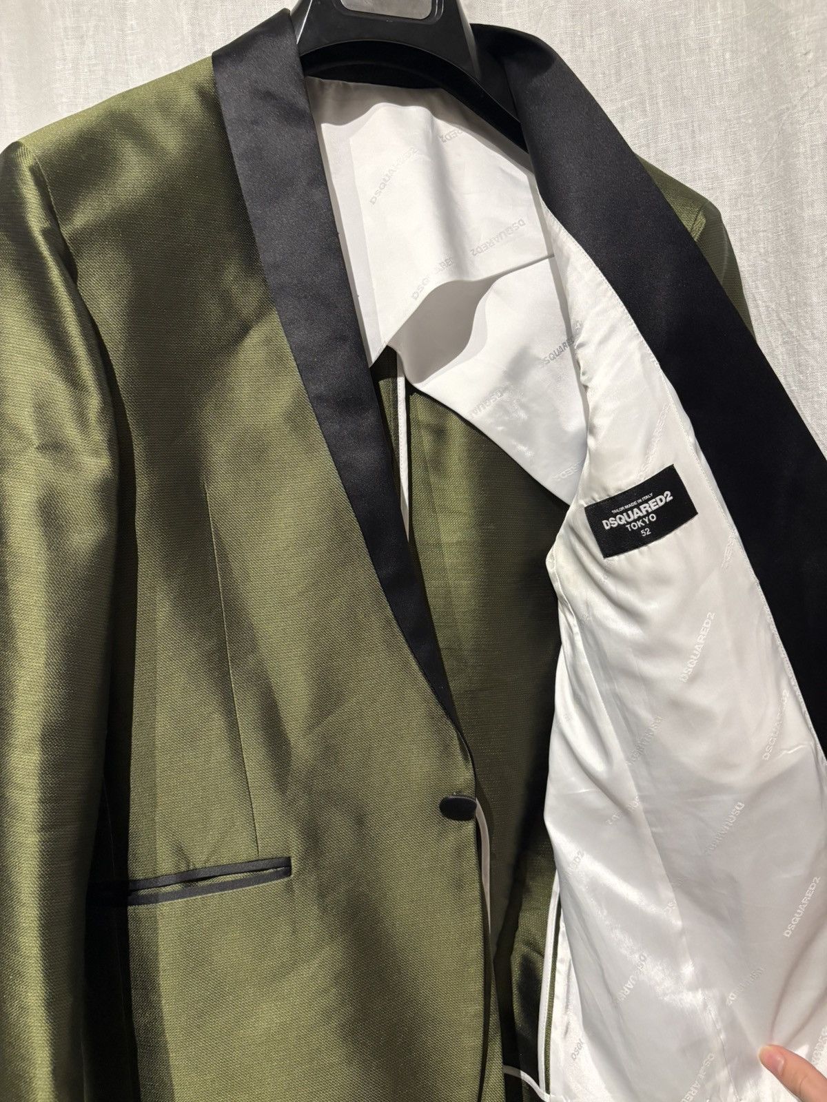 Dsquared2 Dsquared2 Suit green Size 52R - 2 Thumbnail