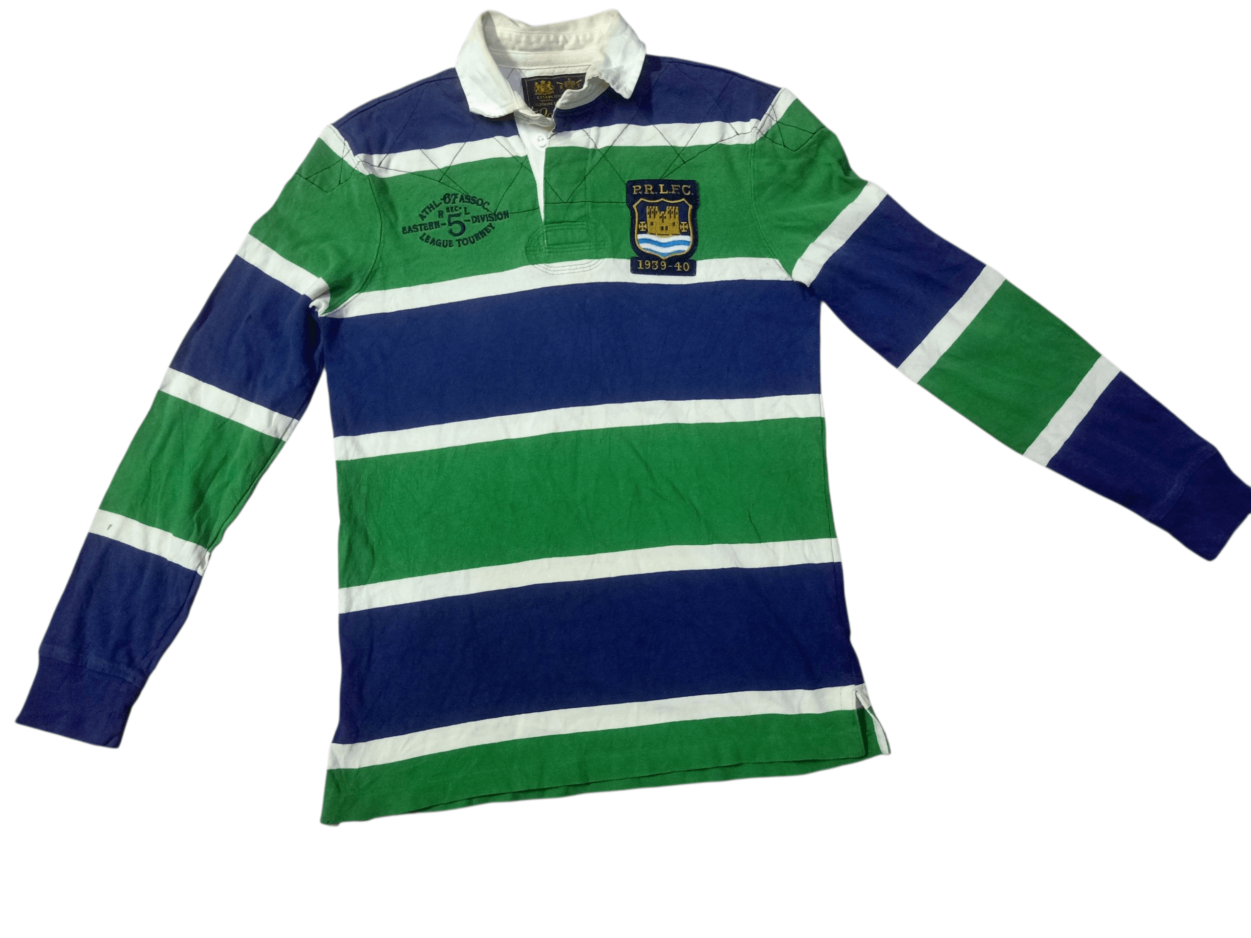 Polo Ralph Lauren 💥Vintage Polo Ralph Lauren Stripes Men 💥 Size US M / EU 48-50 / 2 - 2 Thumbnail