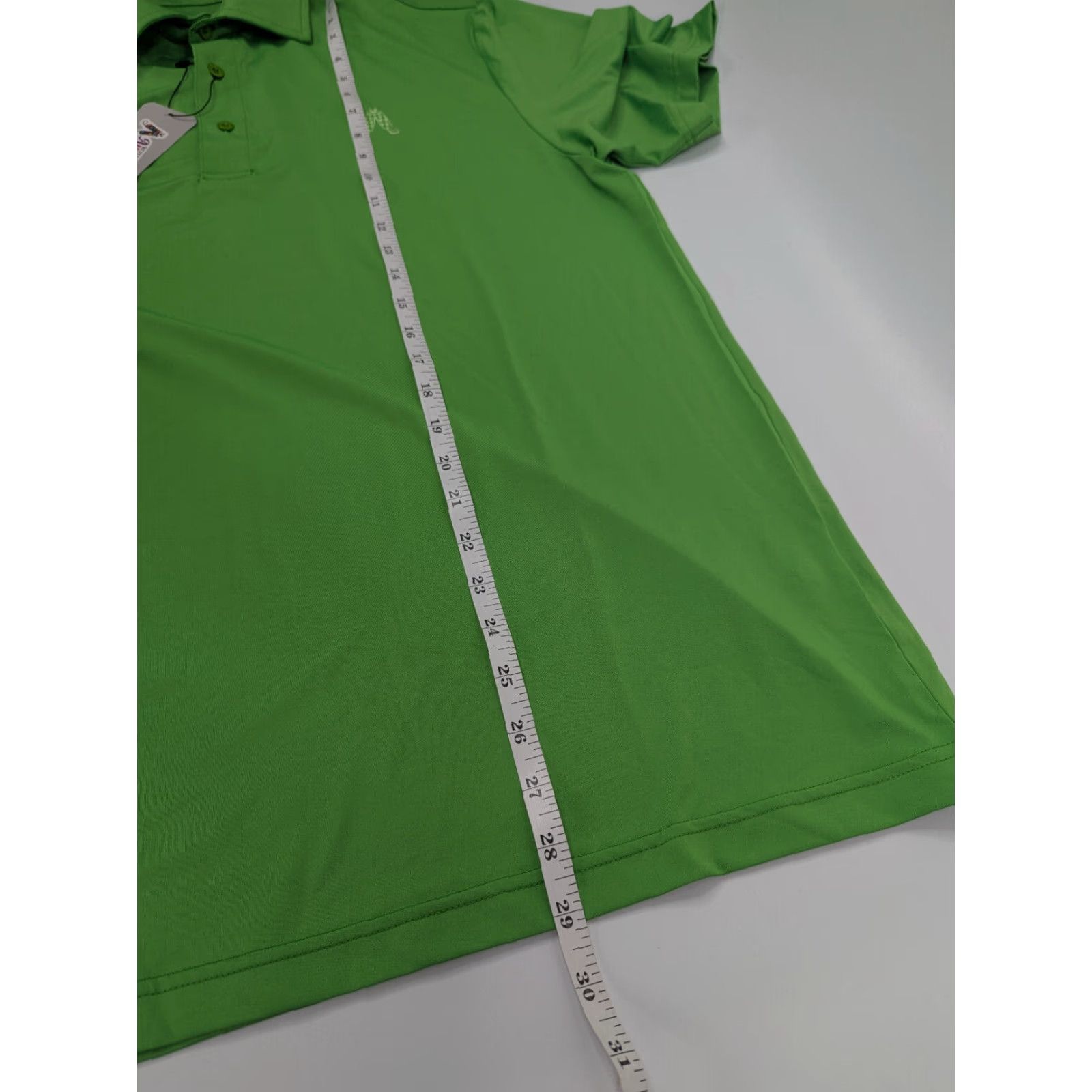 Vintage Royal & Awesome Shirt Mens L Green Performance Stretch Golf Polo NWT Size US L / EU 52-54 / 3 - 4 Thumbnail