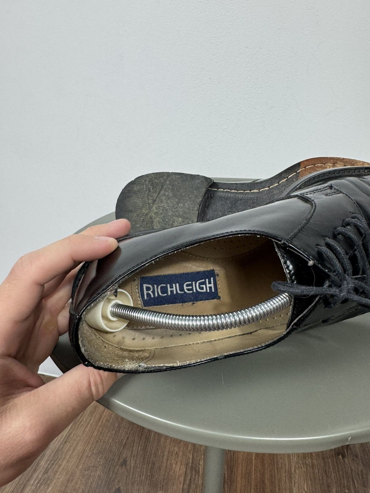 Other Vintage Black Leather Derby Shoes Men’s US 8 Classic Minimal Size US 8 / EU 41 - 14 Thumbnail