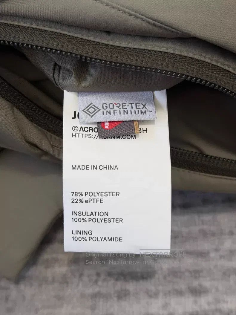 Acronym Acronym Tech Fleece Jacket Size US S / EU 44-46 / 1 - 8 Thumbnail