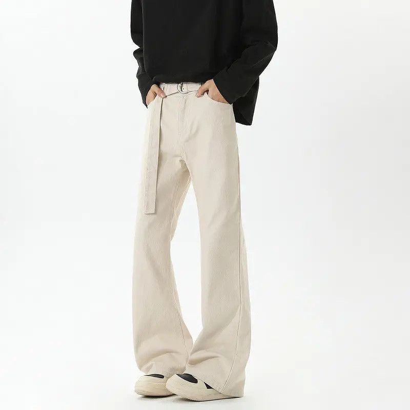 Japanese Brand Retro loose wide leg casual jeans Size US 32 / EU 48 - 3 Thumbnail