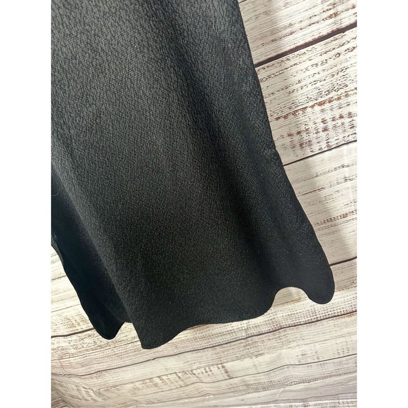 EDUN Edun Spaghetti Strap Midi Slip Dress Black Size XS NWT Size XS / US 0-2 / IT 36-38 - 4 Thumbnail