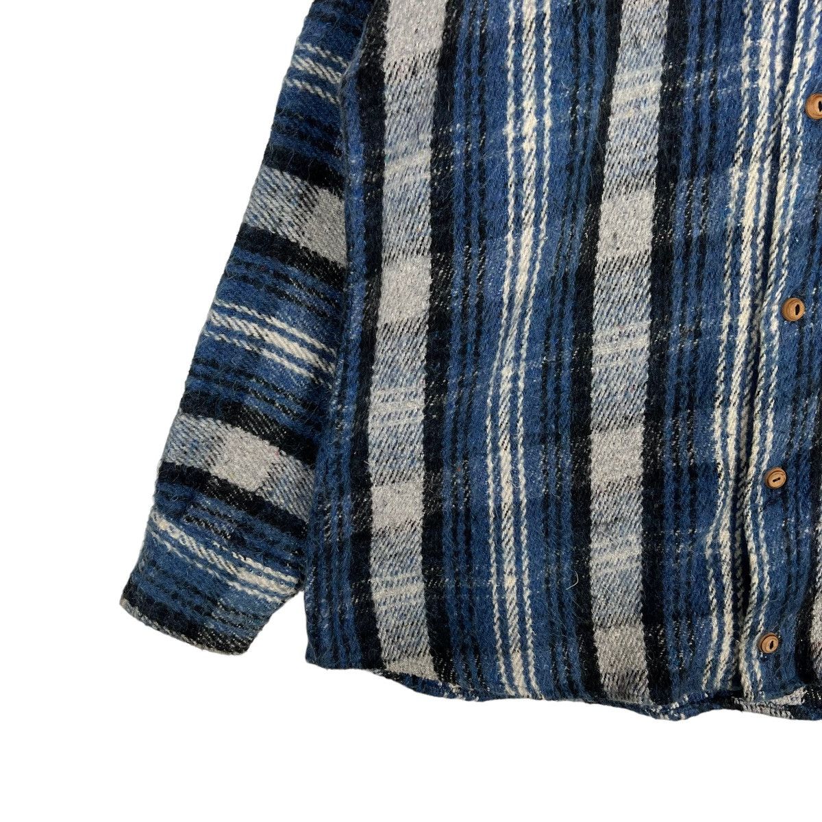 Vintage 🔥 VINTAGE PLAID WOOL JACKET Size US L / EU 52-54 / 3 - 7 Thumbnail