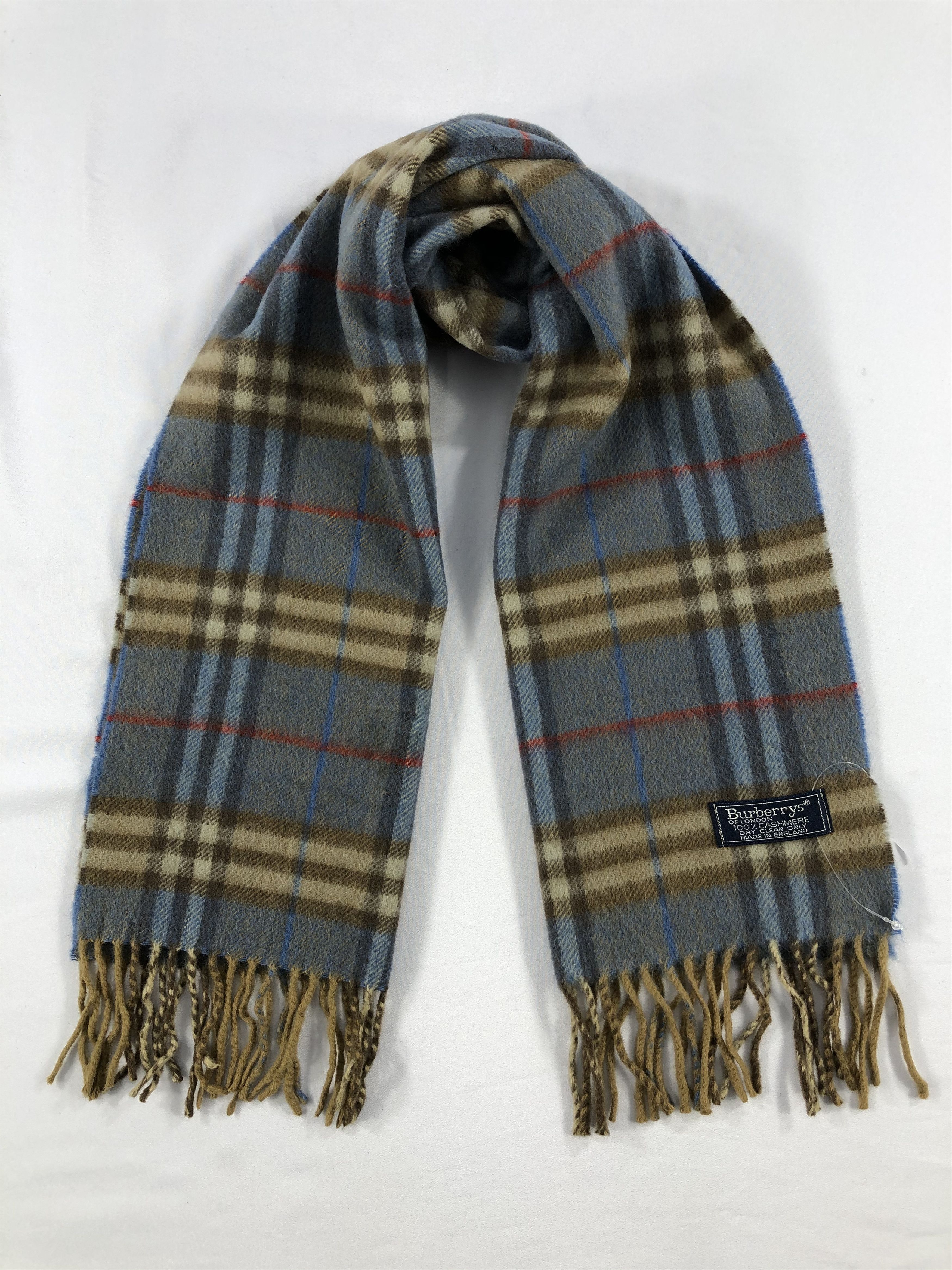 Burberry Vintage Burberry Scarf/Muffler/Neckwear MF1658 Size ONE SIZE - 1 Thumbnail