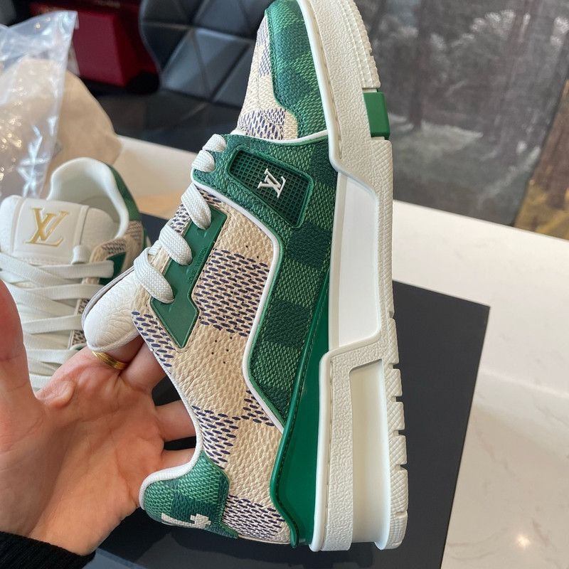 Louis Vuitton Louis Vuitton Colorful Leather Low-Top Sneakers -2508 Size US 6.5 / EU 39-40 - 8 Thumbnail