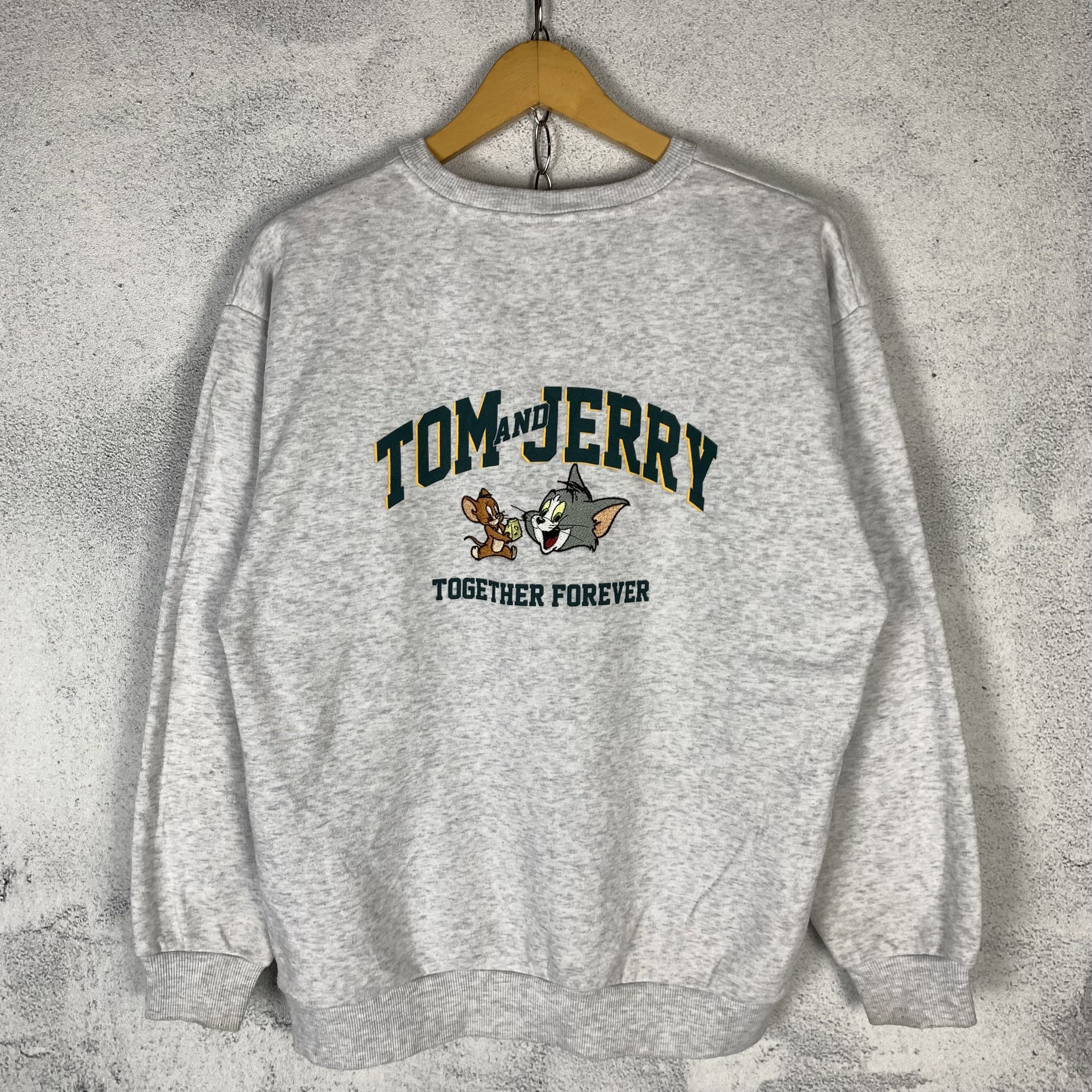 Warner Bros Tom & Jerry Sweatshirt Crewneck Size US M / EU 48-50 / 2 - 2 Thumbnail