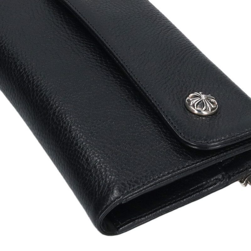Chrome Hearts Chrome Hearts Wave Cross Ball Leather Wallet Size ONE SIZE - 4 Thumbnail