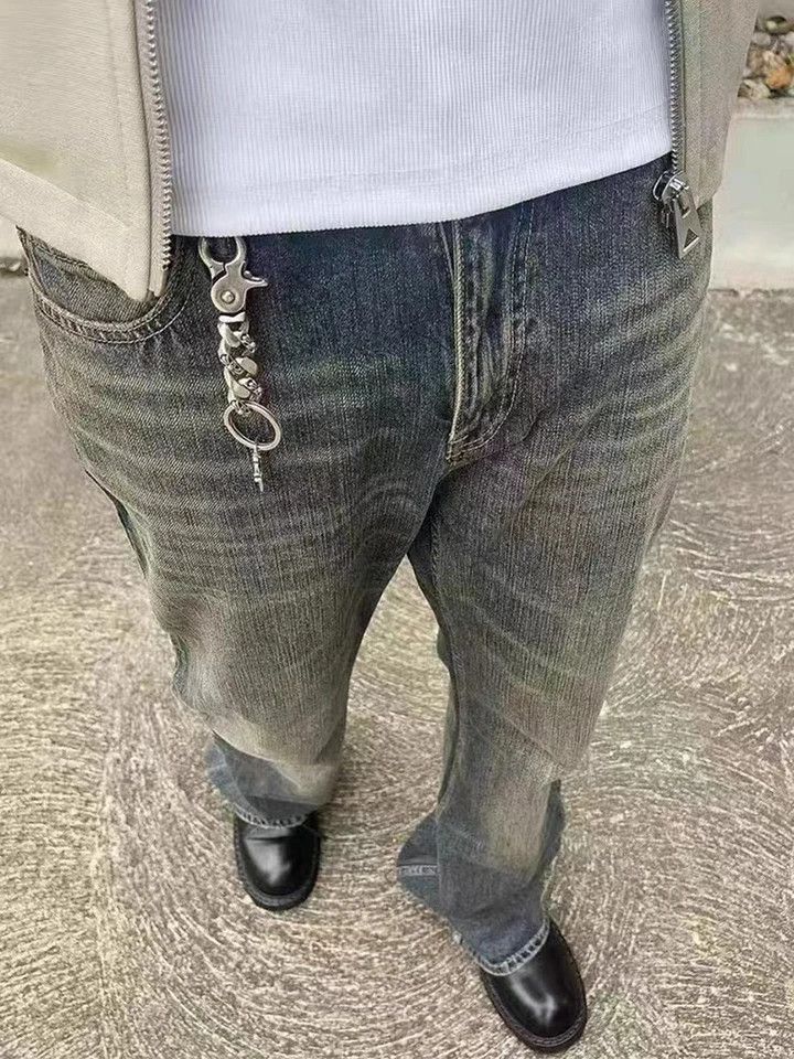 Vintage Cleanfit Blue Loose Denim