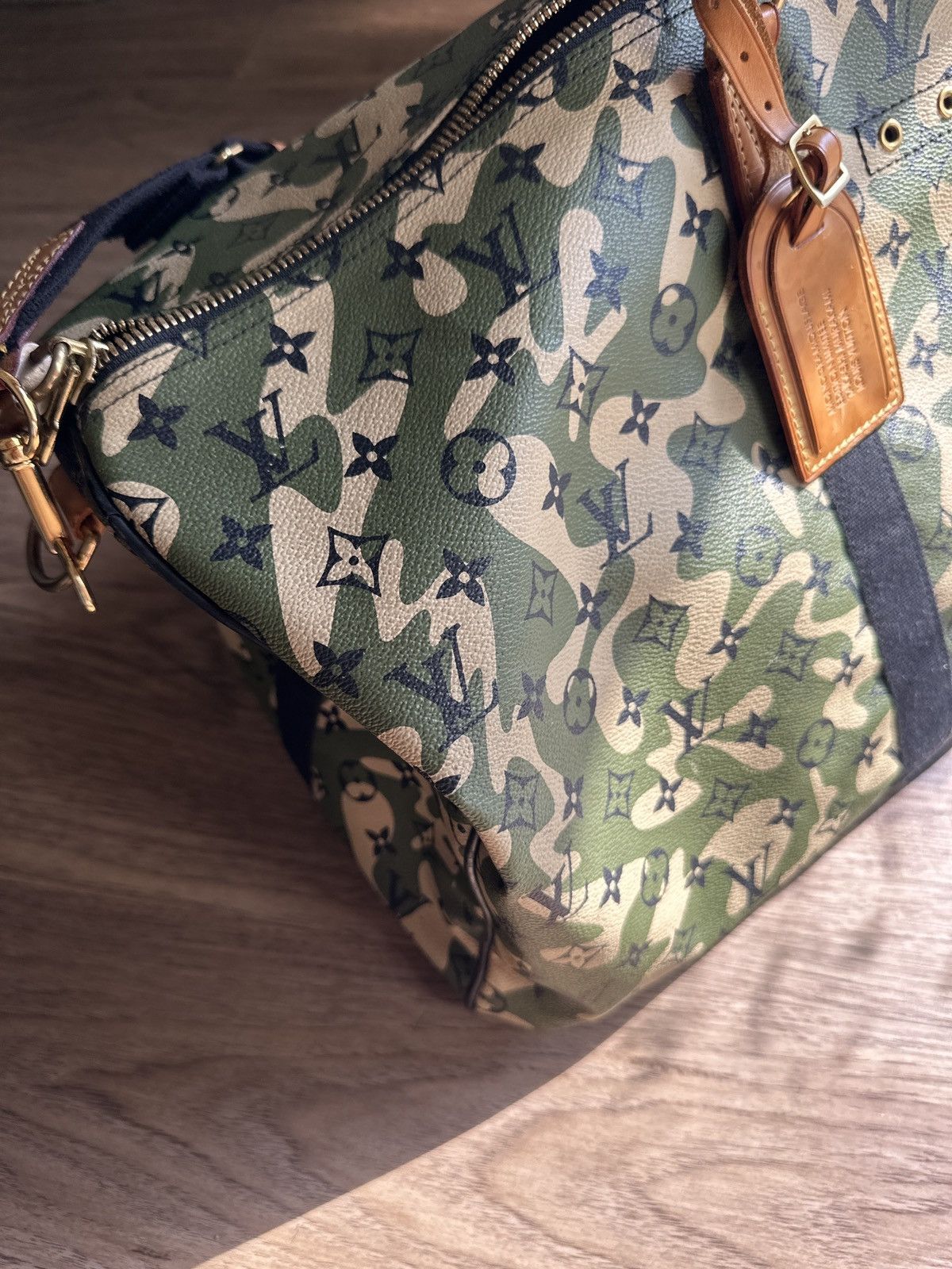 Louis Vuitton Marc jacobs Takashi Murakami Camouflage monogram keepall 55 Size ONE SIZE - 11 Thumbnail