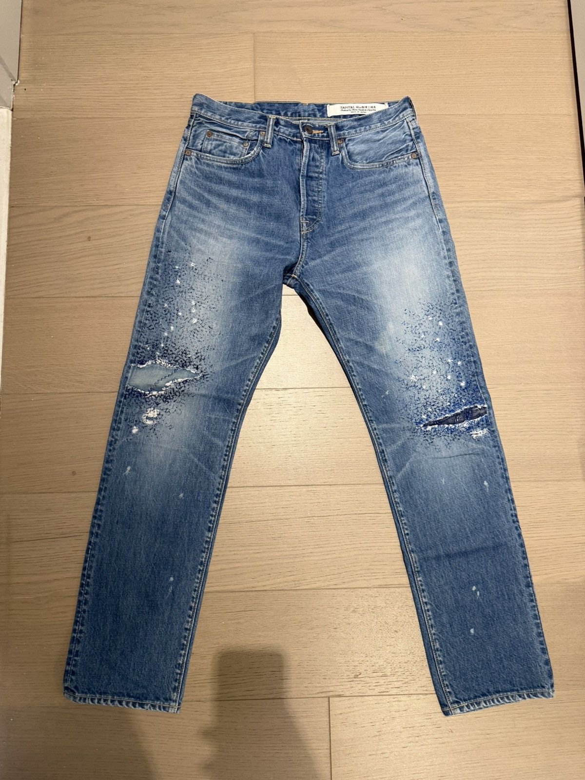 Kapital Kapital Stitched Denim Size US 32 / EU 48 - 1 Thumbnail