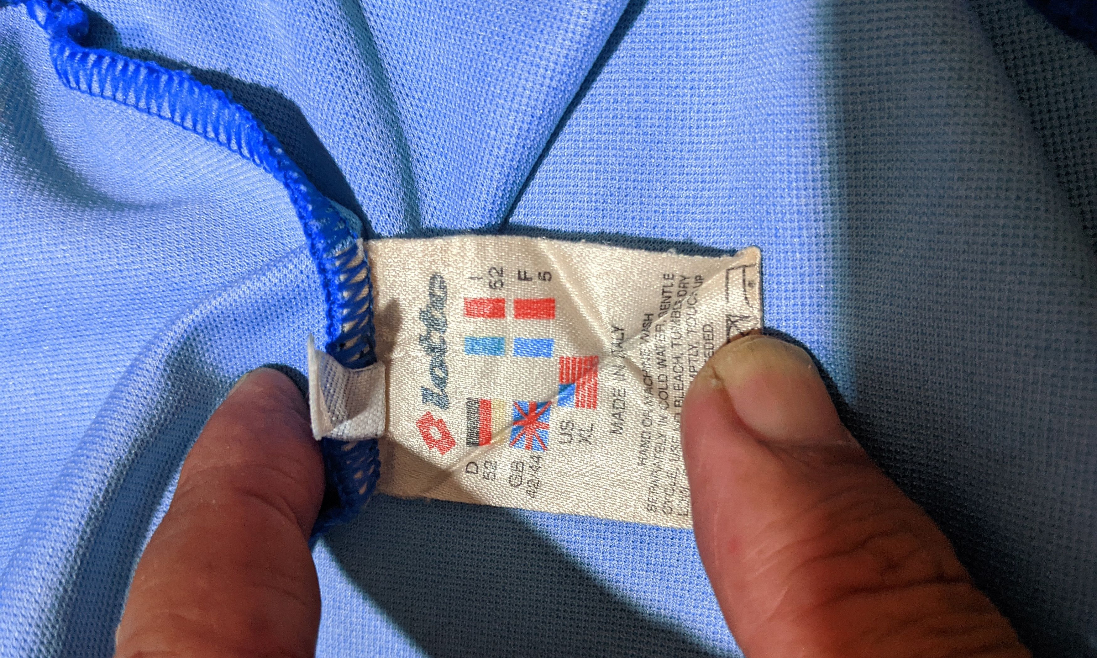 Lotto Sport Napoli 1996-97 home Jersey football shirt Size US XL / EU 56 / 4 - 5 Thumbnail