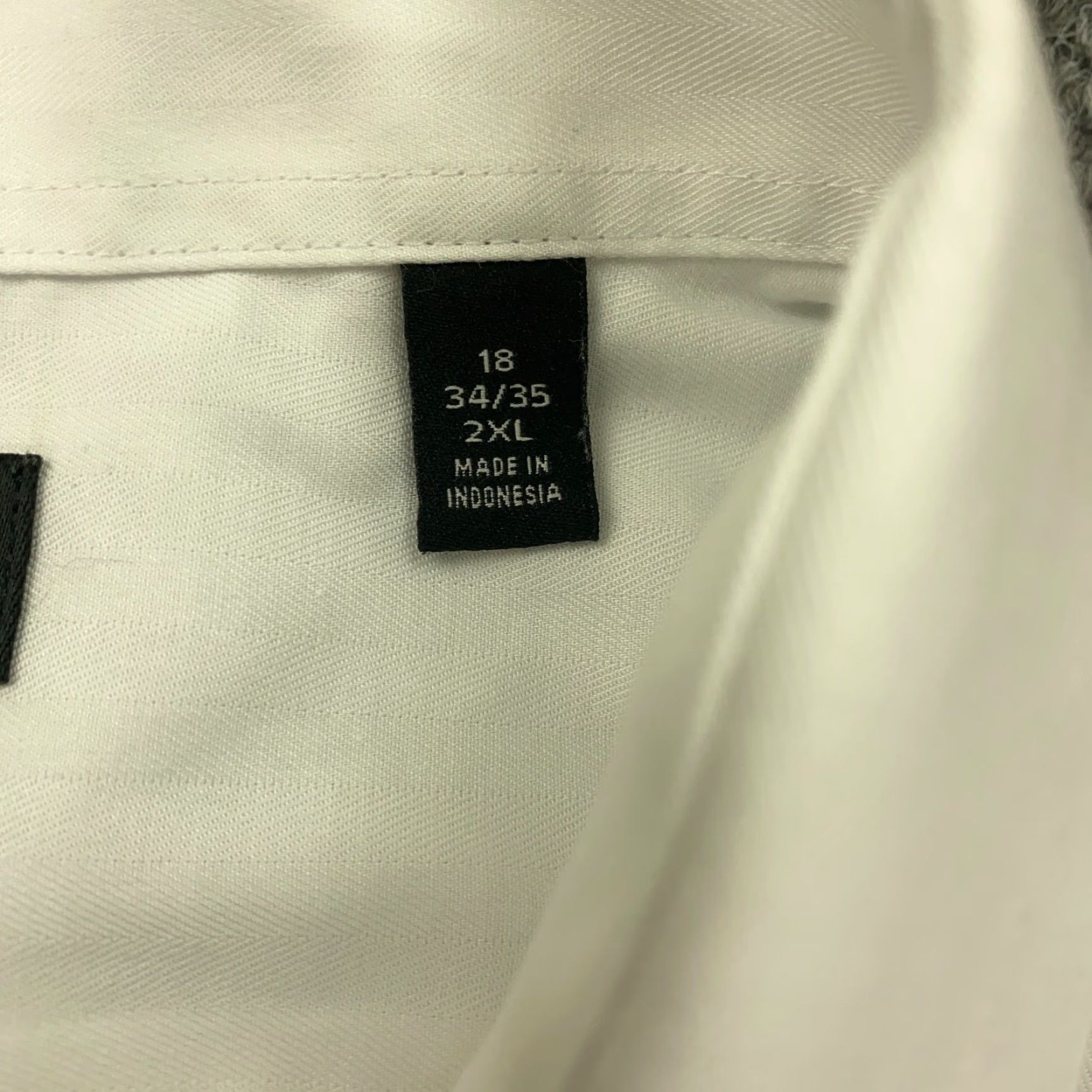 Ralph Lauren VINTAGE Ralph Lauren LRL Black Label Shirt Mens 2XL White Cotton Stretch Regular Fit Size US XXL / EU 58 / 5 - 5 Thumbnail