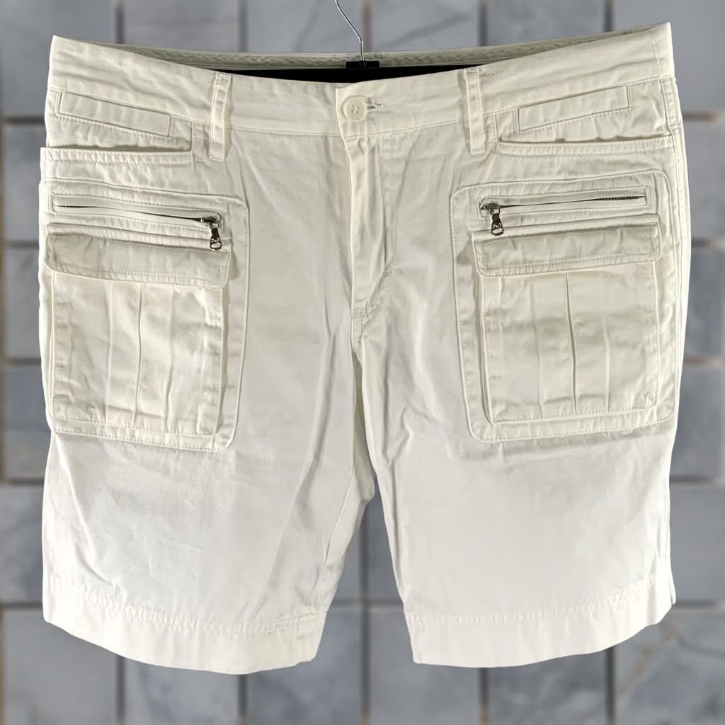 Dolce & Gabbana DOLCE & GABBANA Cargo Shorts 36 Cream Cotton Size US 36 / EU 52 - 1 Thumbnail