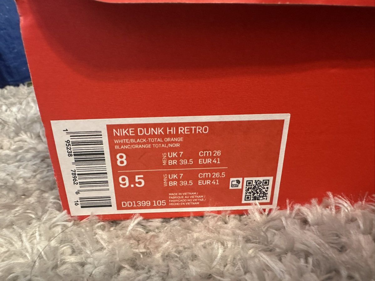 Nike Nike panda dunks high Size US 8 / EU 41 - 3 Thumbnail