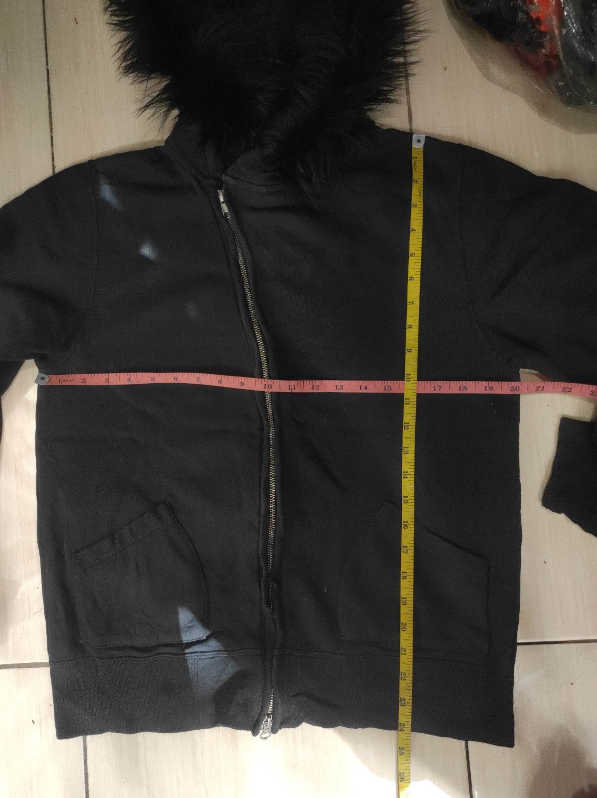Beams Japan Beams Asymmetrical Zipper fur hoodie LGB style Size US M / EU 48-50 / 2 - 14 Thumbnail