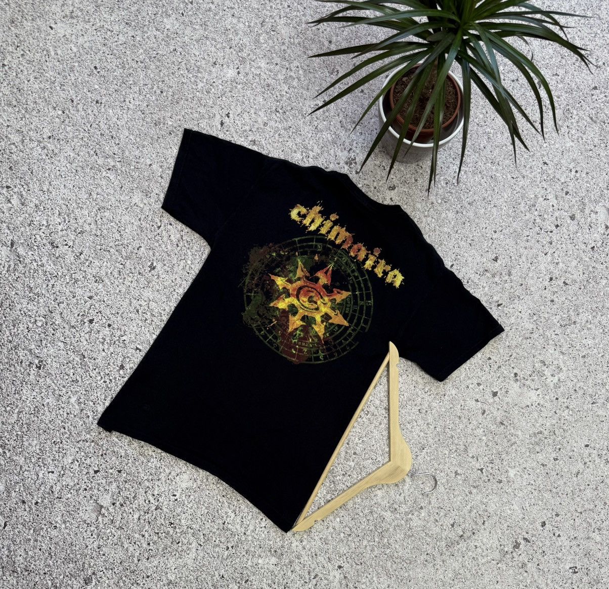 Band Tees Vintage 2000’s Chimaira Rock Band Retro T-Shirt Y2K Hype Size US M / EU 48-50 / 2 - 2 Thumbnail