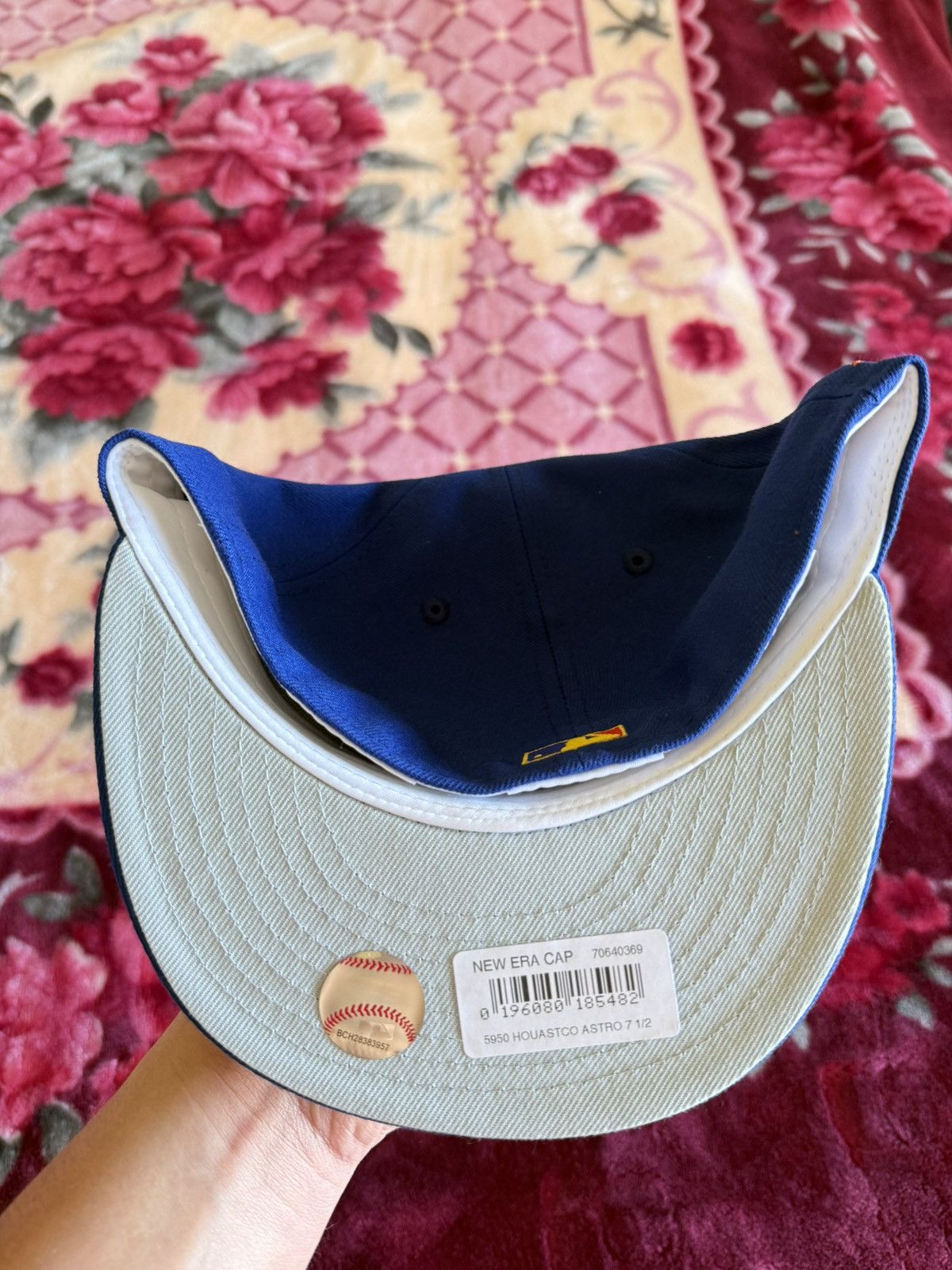 New Era Famcap Houston Astros “Astrodome” Fitted 7 1/2 New Size ONE SIZE - 5 Thumbnail