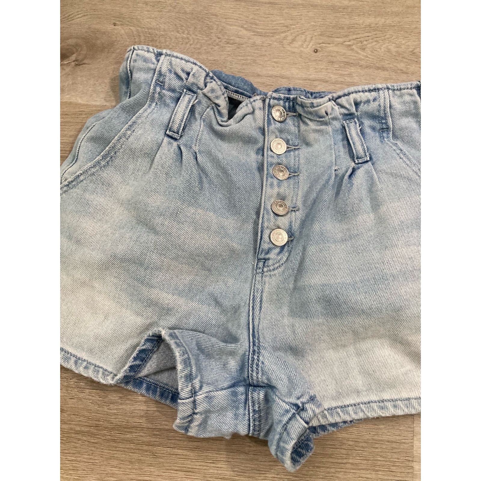 American Eagle Outfitters American Eagle Mom Shorts Womens Sz 6 Button Fly High Waist Size 28" / US 6 / IT 42 - 8 Thumbnail