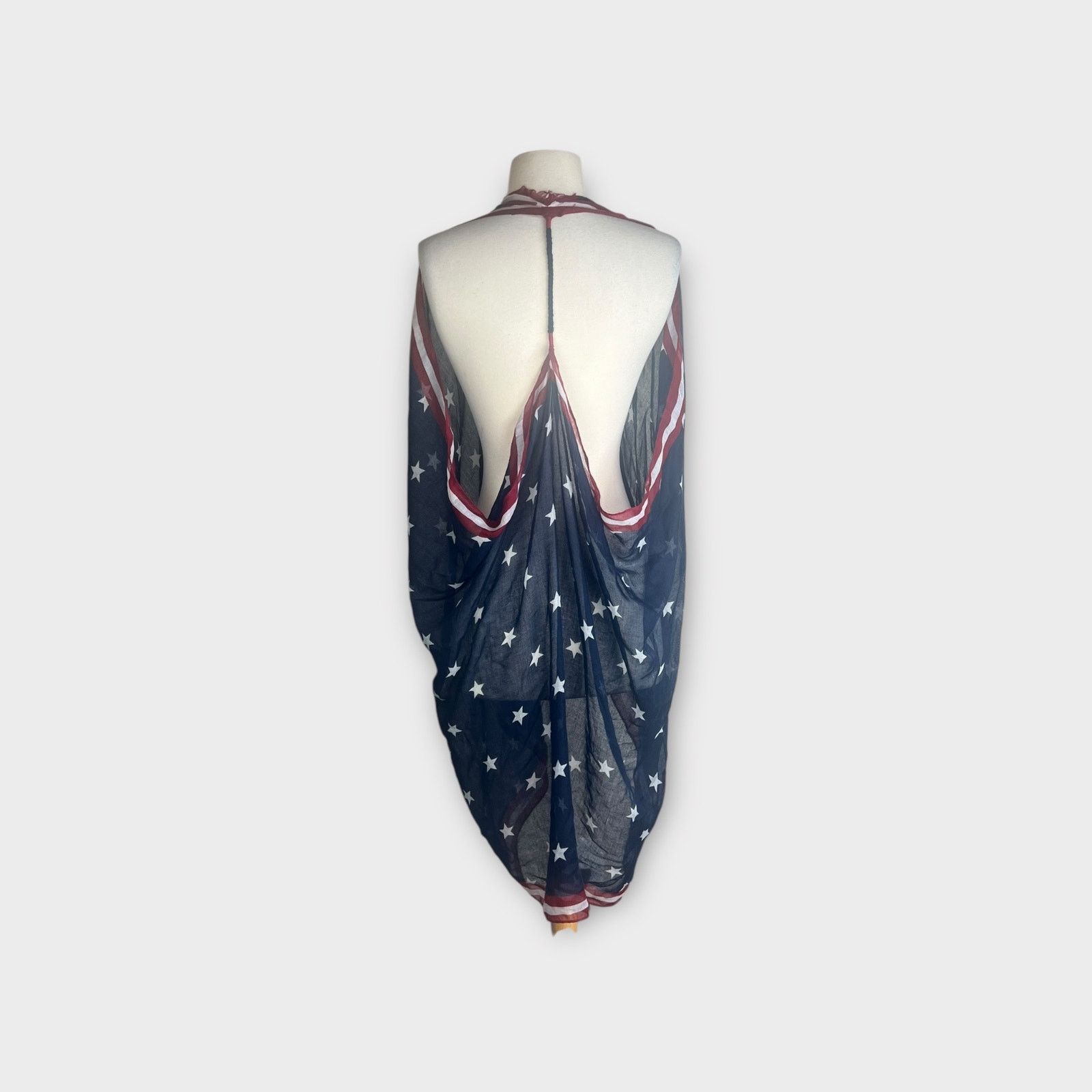 Mossimo Mossimo Women's Americana Layering Shawl/Kimono Patriotic Size ONE SIZE - 11 Thumbnail