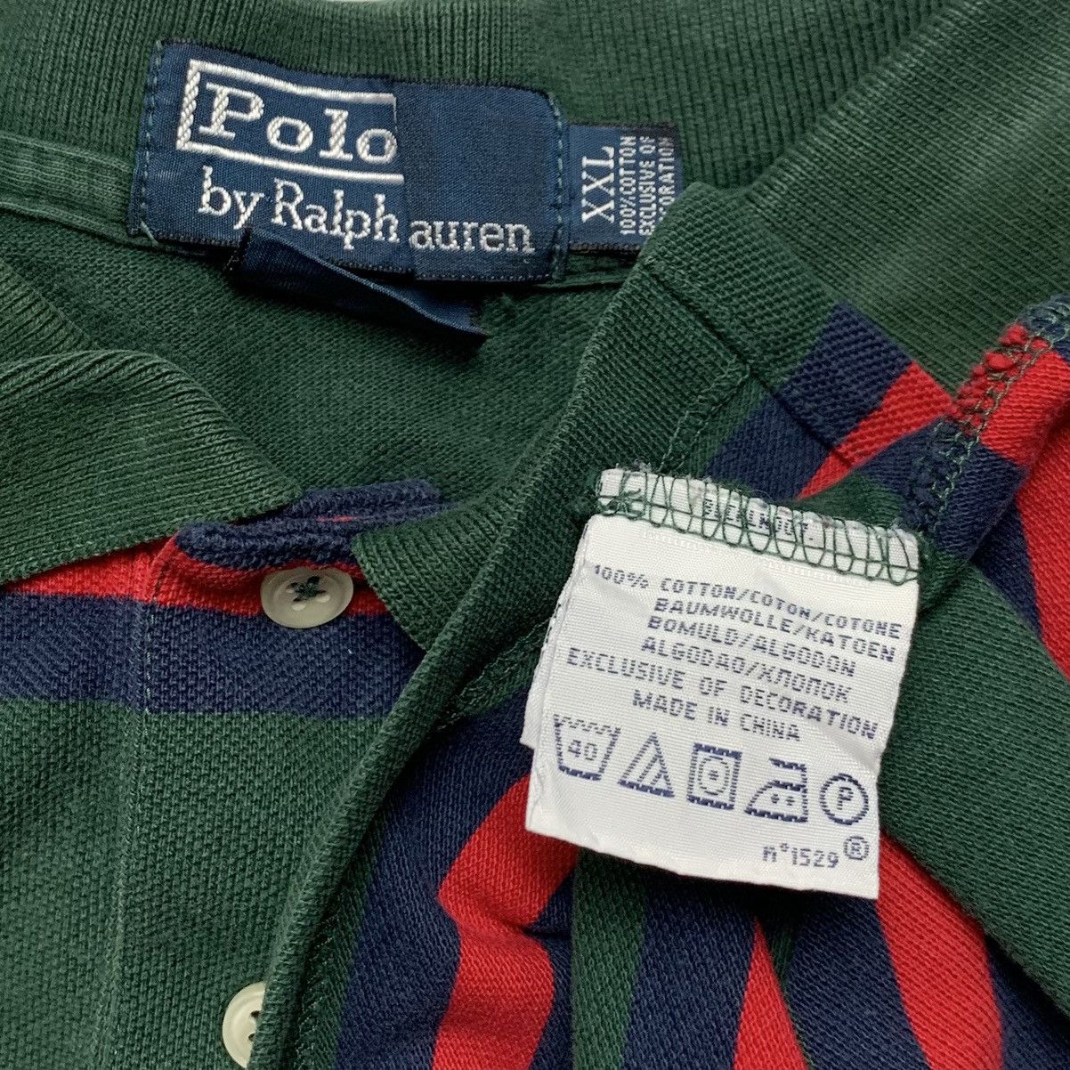 Other Polo Ralph Lauren Striped Chief Keef Very Rare Luxury Size US XL / EU 56 / 4 - 7 Thumbnail