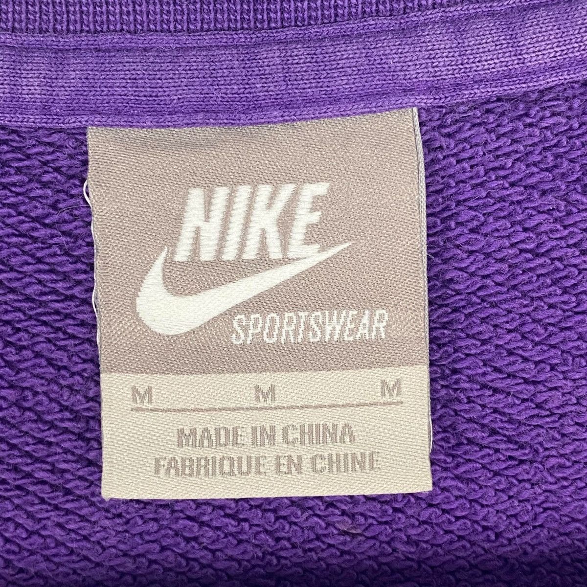 Other Vintage Nike Sportswear Crewneck Sweatshirt Purple Size US M / EU 48-50 / 2 - 6 Thumbnail