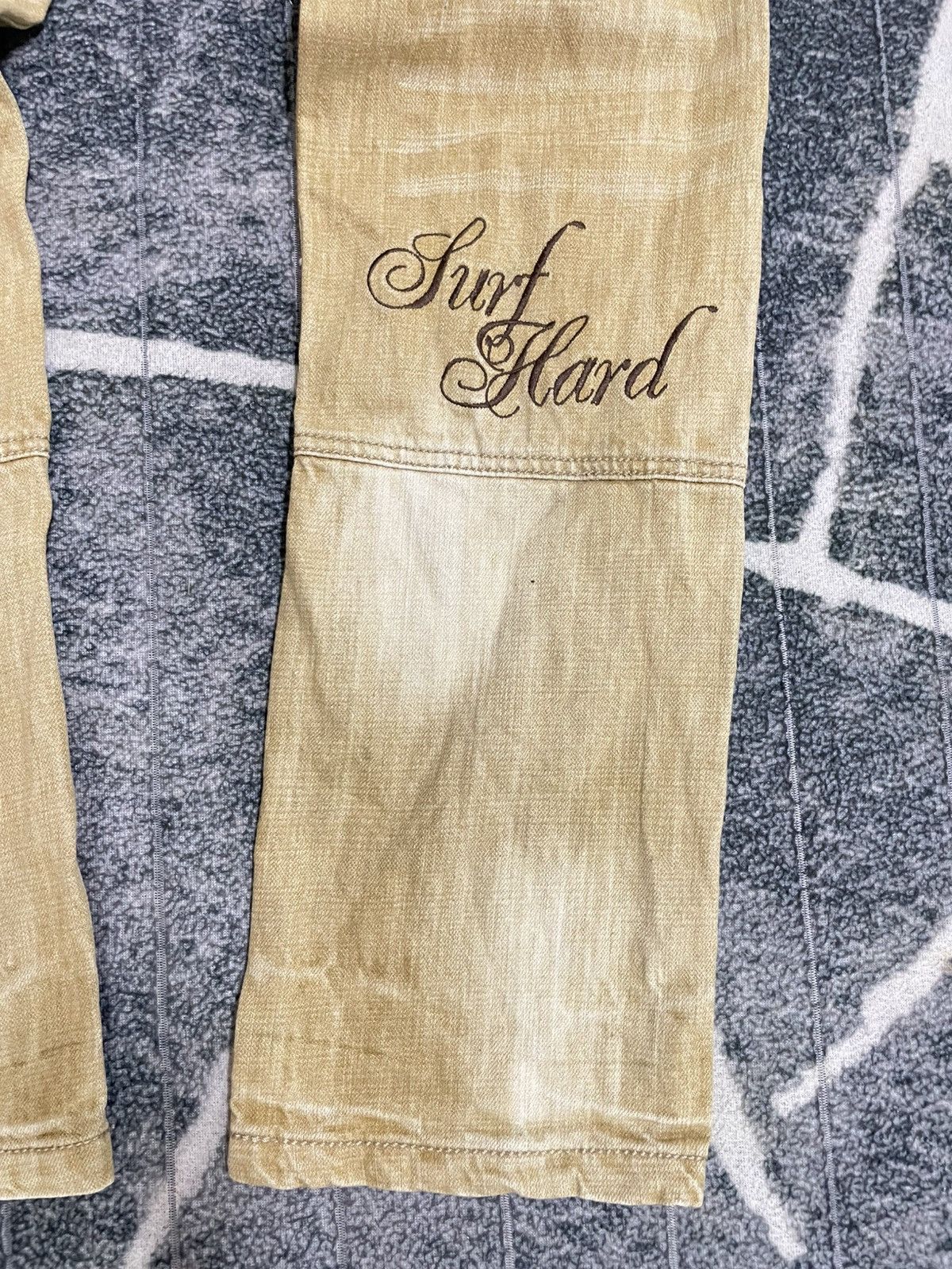 Gotcha VINTAGE CARGO GOTCHA SUF BACK EMBROIDERED DENIM JEANS Size US 32 / EU 48 - 9 Thumbnail