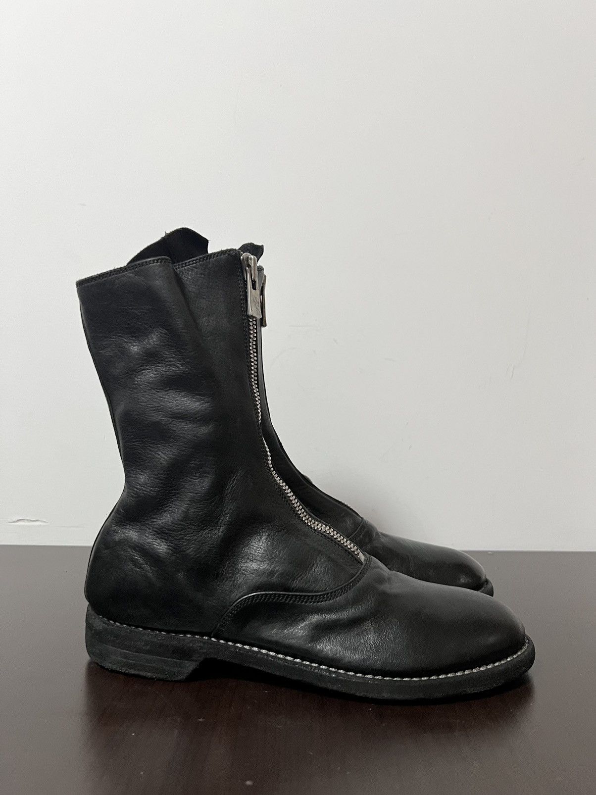 Guidi guidi 310 black zip boots sz37.5 Size US 7 / IT 37 - 4 Thumbnail