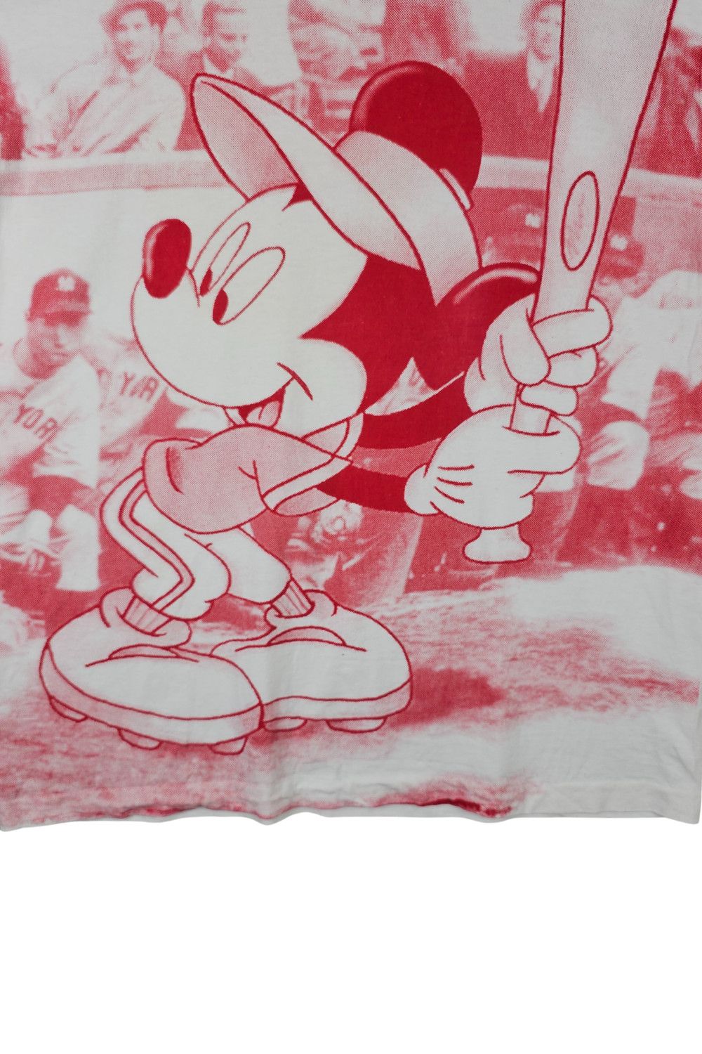 Disney 1992 Jerry Leigh x Disney Mickey Baseball AOP Tee - USA (L) Size US L / EU 52-54 / 3 - 6 Thumbnail