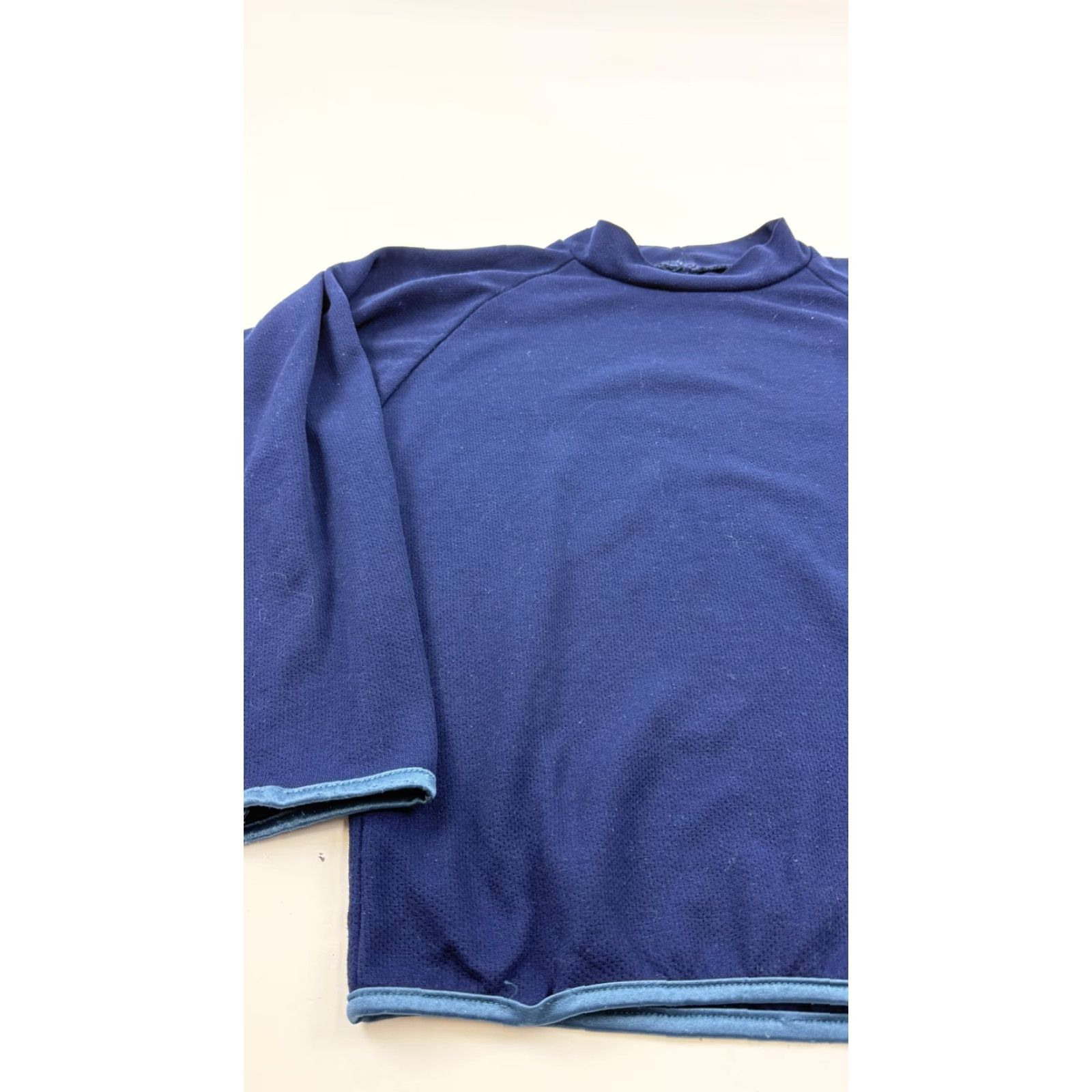 Vintage Stohlquist WaterWare Pullover Mens Small Blue Polartec Fleece Mock Neck Raglan Sleeve Casual Pullover USA Size US S / EU 44-46 / 1 - 2 Thumbnail