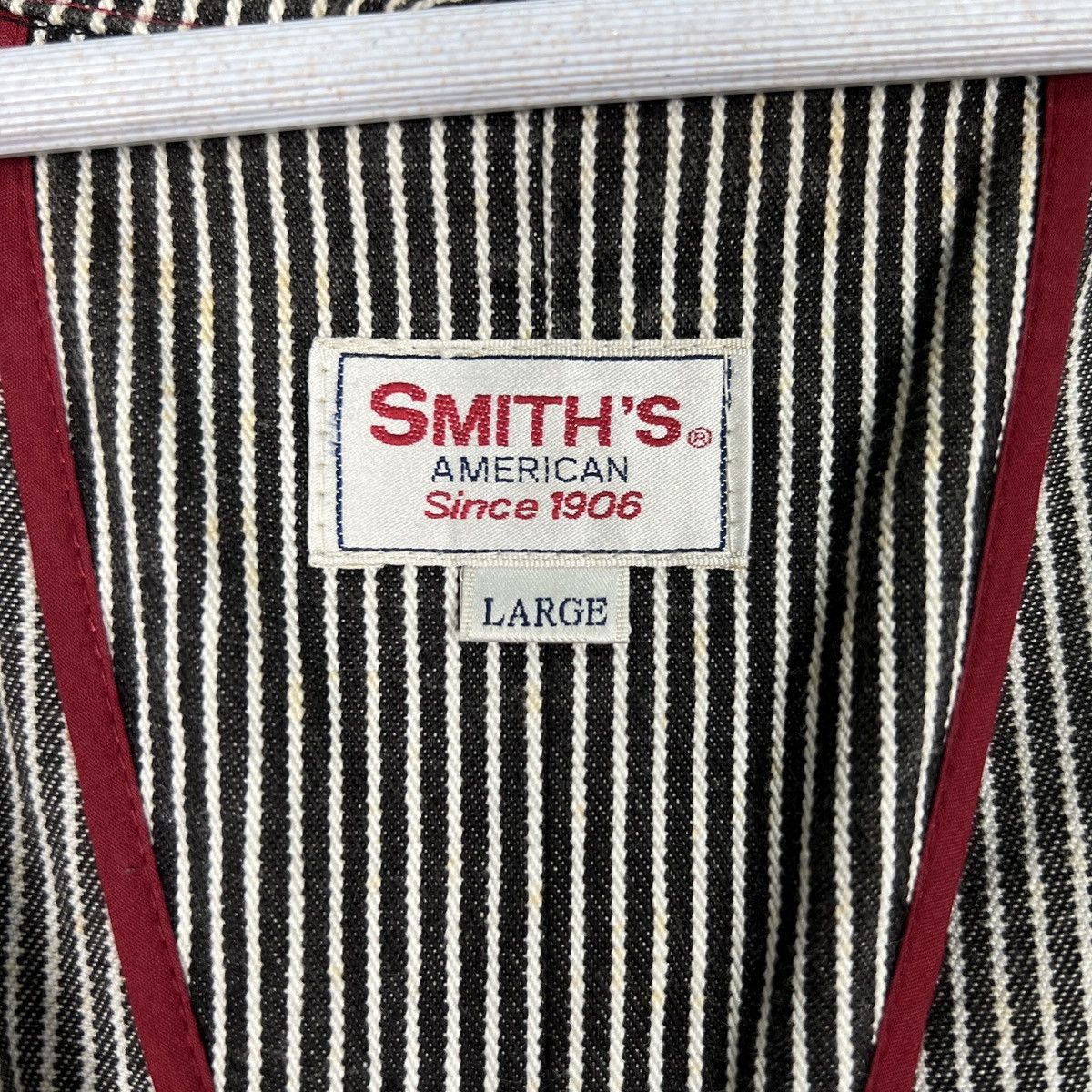 Vintage 🔥 VINTAGE SMITHS HIKORY CHORE JACKET Size US L / EU 52-54 / 3 - 16 Thumbnail