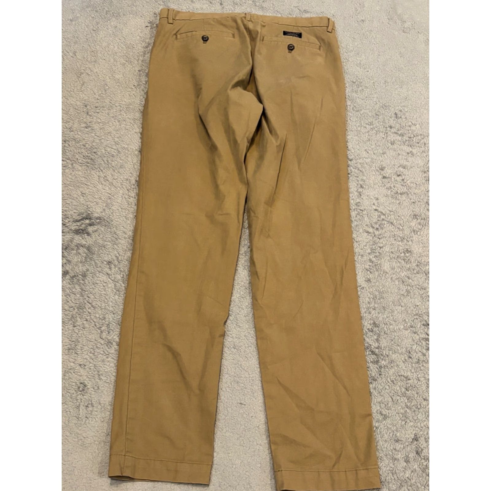 Banana Republic Banana Republic Mens Pants 32x34 Mason Chino Khaki Stretch Athletic Size US 32 / EU 48 - 5 Thumbnail