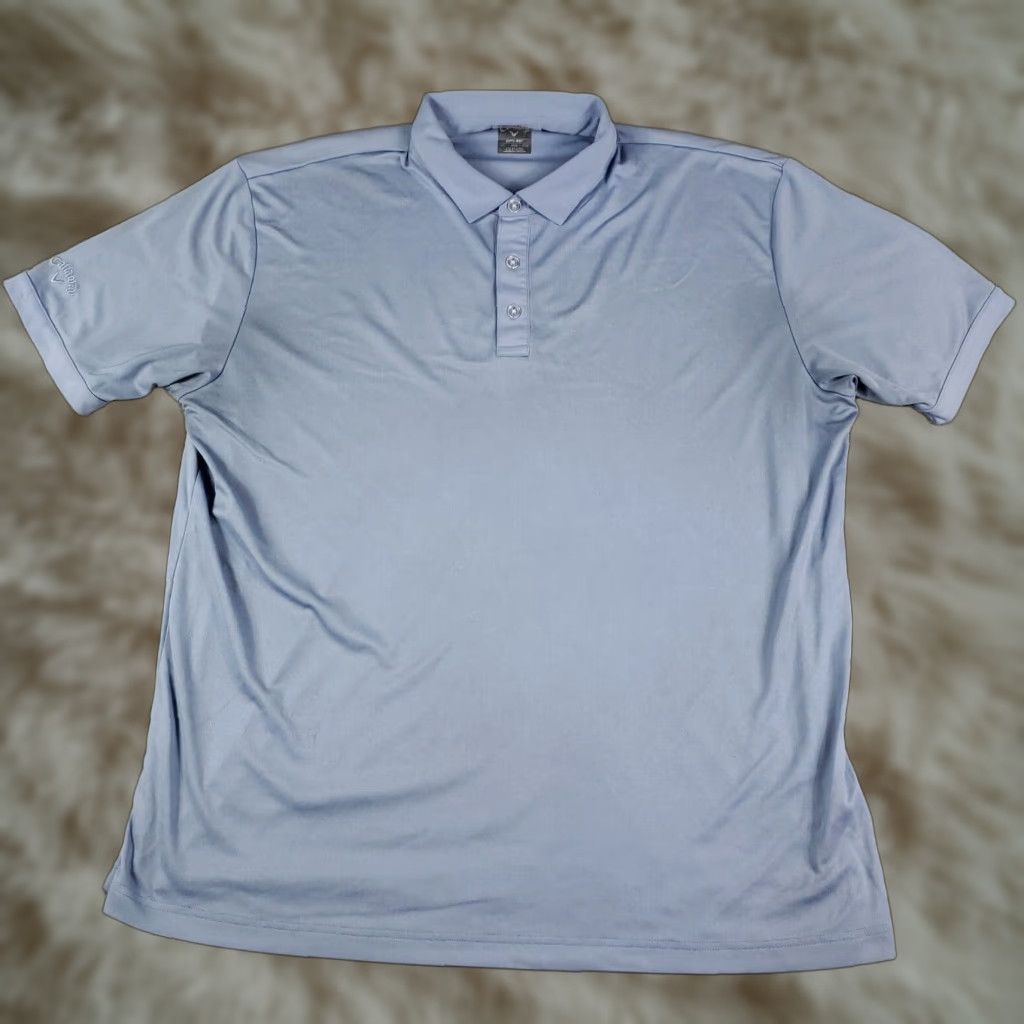 Callaway Callaway Polo Shirt Mens Size 2XL Blue Opti Dri Fit Golf Short Sleeve Size US XXL / EU 58 / 5 - 1 Thumbnail