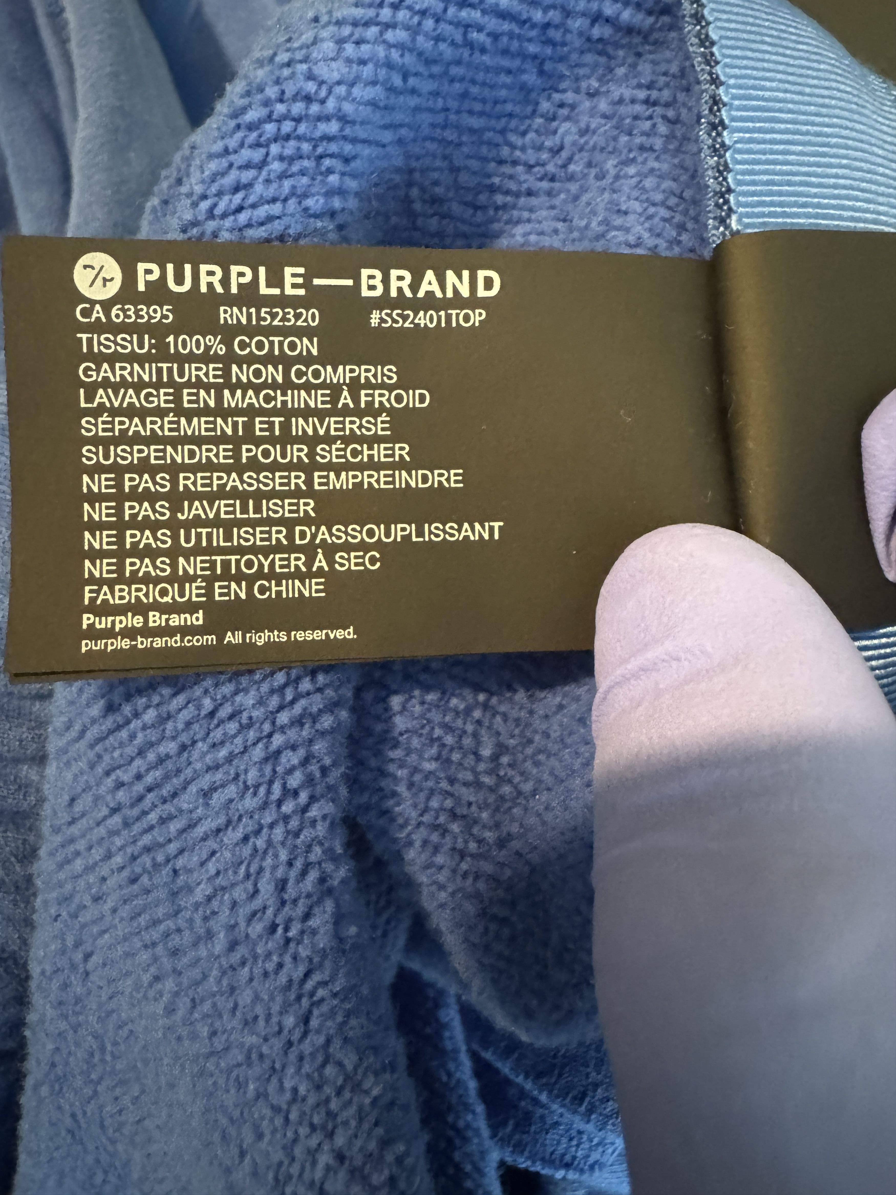 Purple Brand Purple Brand Gel Logo Side-Zip Sweatpants Size US 36 / EU 52 - 4 Thumbnail