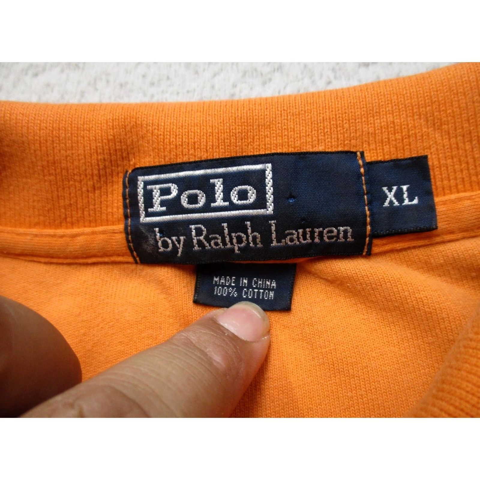 Polo Ralph Lauren Polo Ralph Lauren Polo Shirt Mens XL Orange Solid Coffee? Size US XL / EU 56 / 4 - 3 Thumbnail