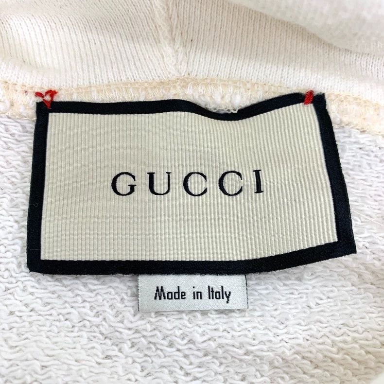 Gucci Gucci Beige logo letter sequin cat head hooded drawstring s Size US M / EU 48-50 / 2 - 6 Thumbnail