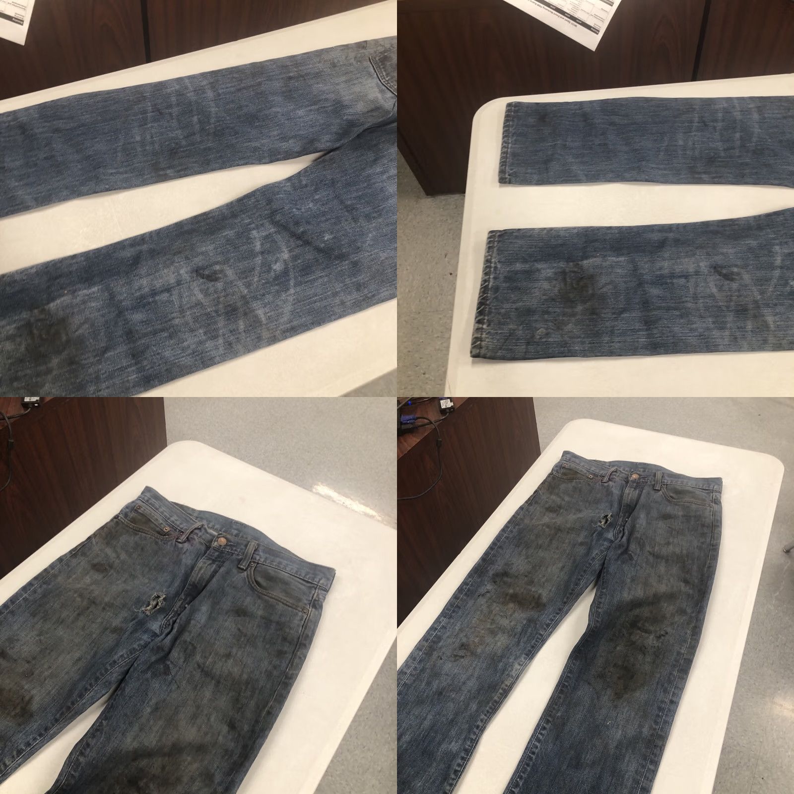 Levi's Levi's 513 Men's Slim Straight Jeans Dark Blue 32x30 5-Pocket Denim Cotton Blend Slim Fit Regular Rise Mid 90s Theme Mens Size US 32 / EU 48 - 8 Thumbnail
