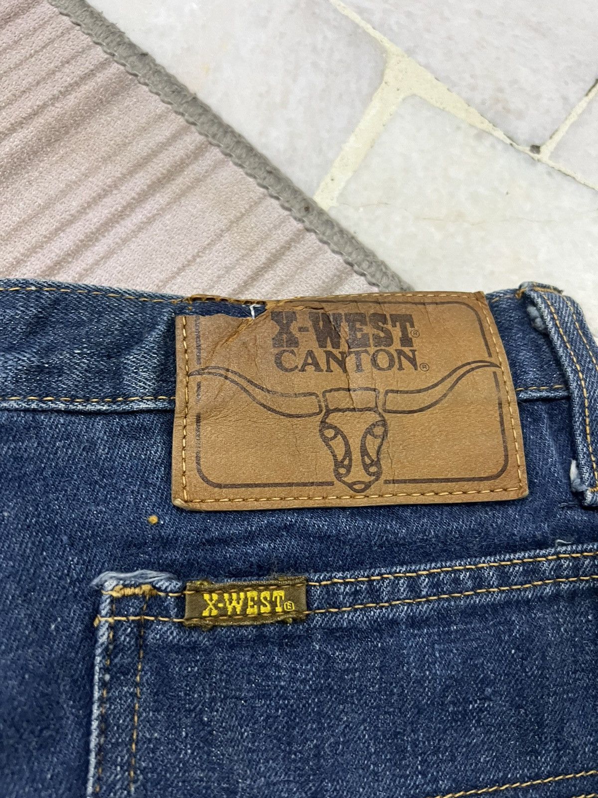 Japanese Brand × Vintage VINTAGE X-WEST CANTON FLARE BOOTCUT Size US 29 - 11 Thumbnail