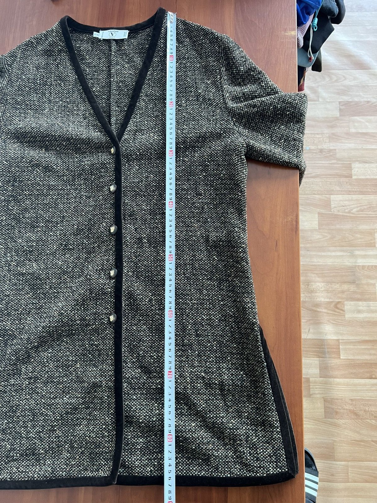Valentino 80/90’S VALENTINO MISS V ITALY BUTTON ELEGANT CARDIGAN SZ 46 Size L / US 10 / IT 46 - 16 Thumbnail