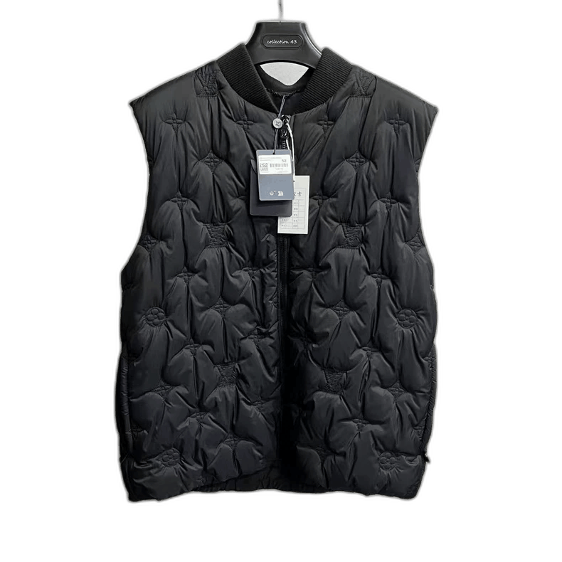 Louis Vuitton Louis Vuitton Black Sleeveless Zip Vest Size US L / EU 52-54 / 3 - 1 Thumbnail