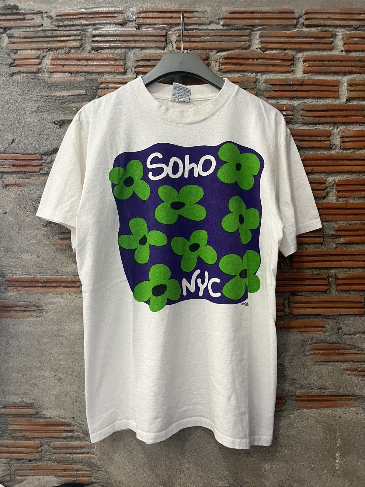 Arts & Science Vintage Soho NYC Art Souvenir 90’s SPOO inc. Tshirt Size US L / EU 52-54 / 3 - 2 Thumbnail