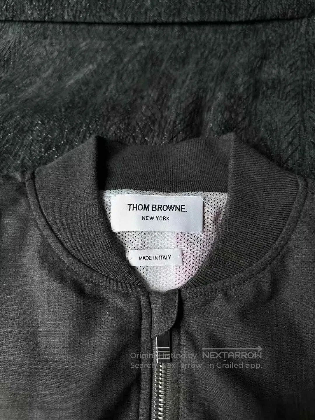 Thom Browne thom browne gray striped jacket. Size US S / EU 44-46 / 1 - 3 Thumbnail