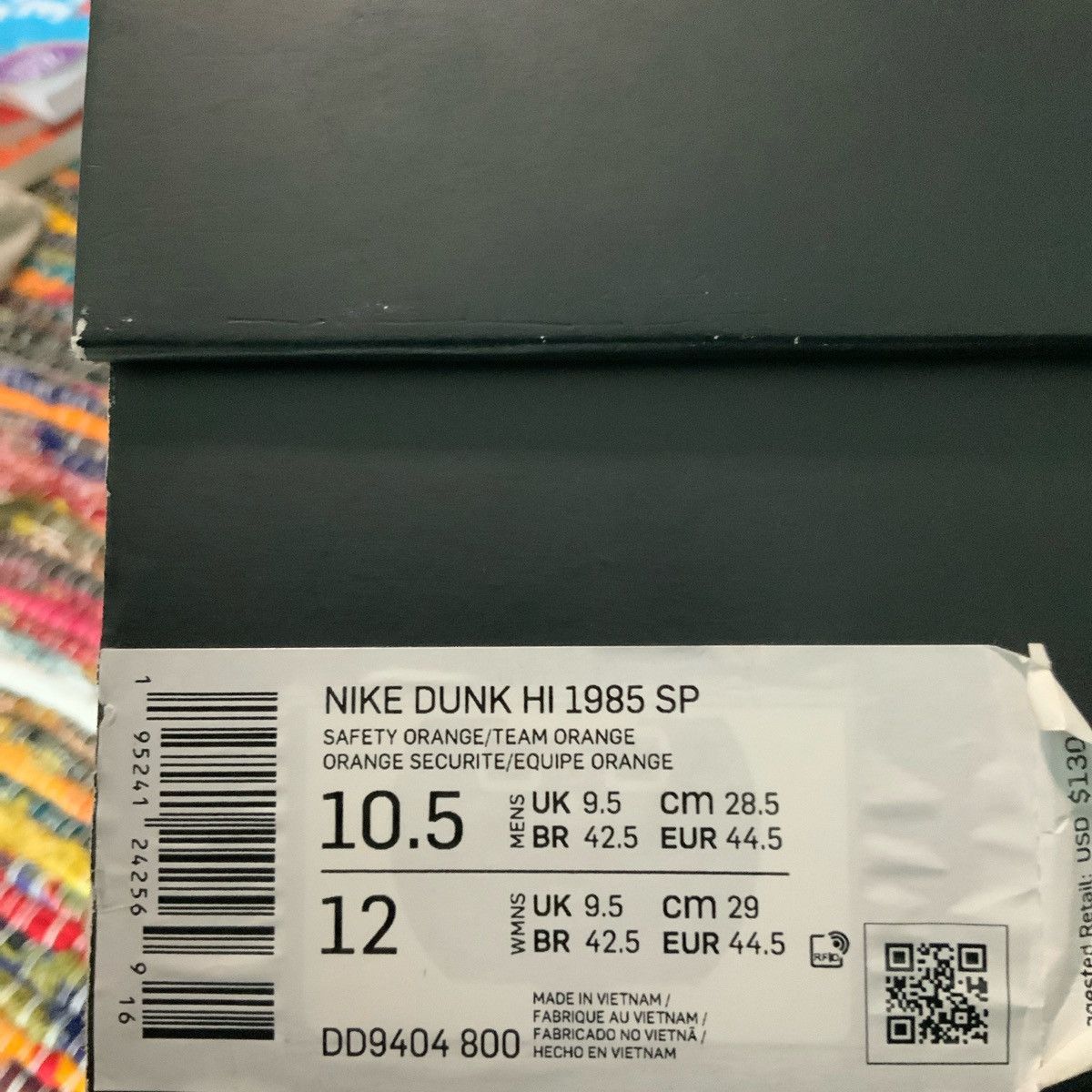 Nike Nike Dunk High 1985 SP Size US 10.5 / EU 43-44 - 2 Thumbnail