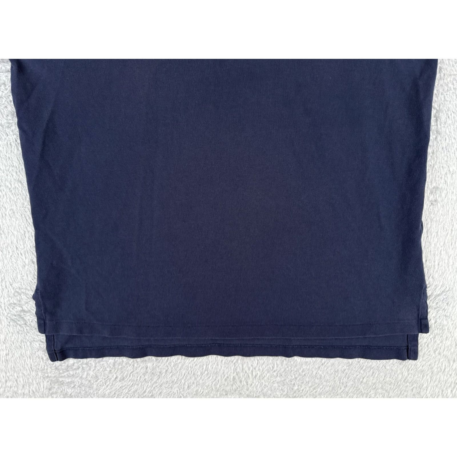 Polo Ralph Lauren VINTAGE Polo Ralph Lauren Shirt Men XL Blue 100% Cotton Knit Short Sleeve Polo Shirt Regular Fit Logo Embroidered Button Collar Size US XL / EU 56 / 4 - 5 Thumbnail