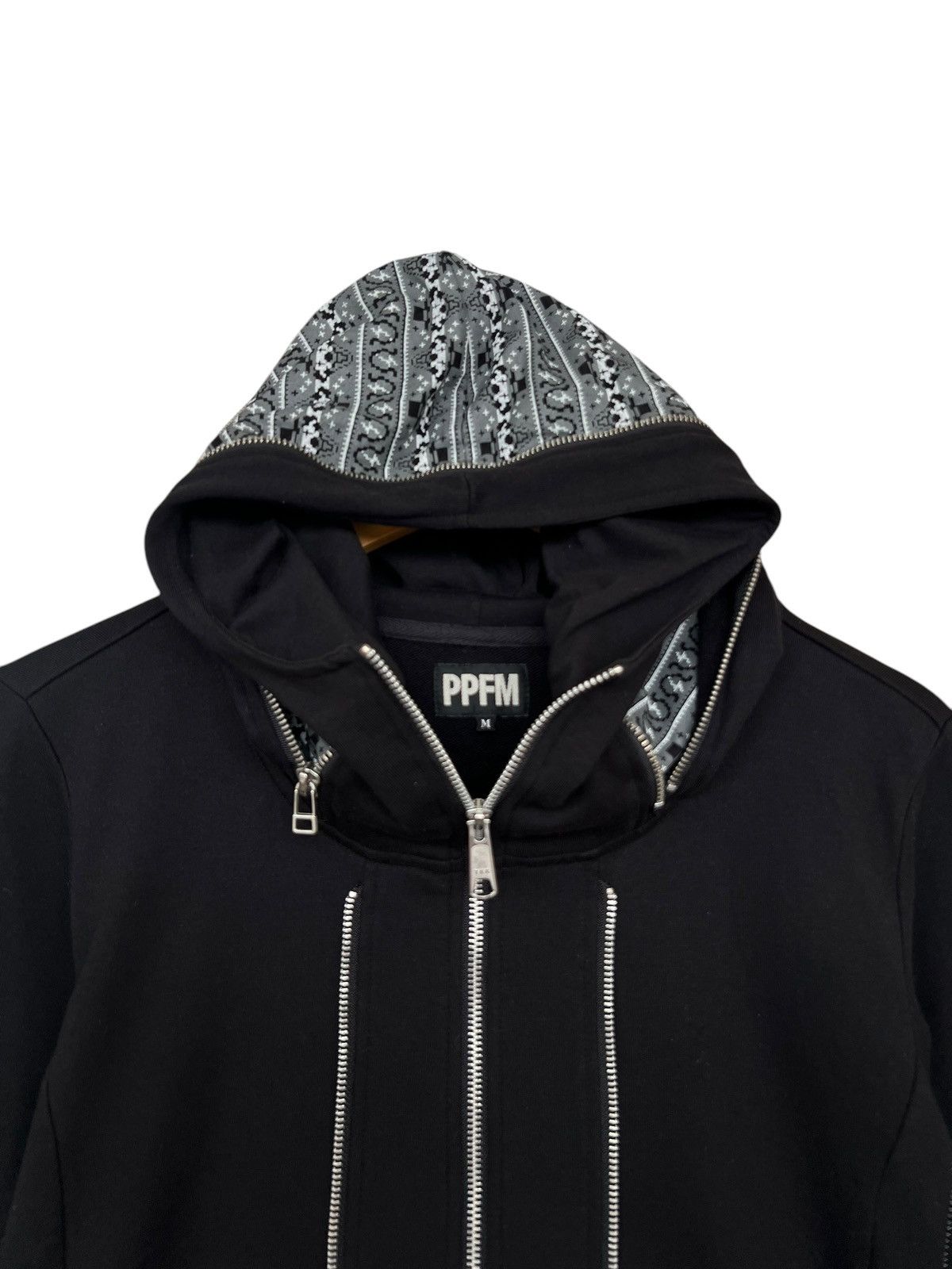 PPFM PPFM Multizipper Gothic Seditionary Bones Skull Hoodie Size US S / EU 44-46 / 1 - 6 Thumbnail