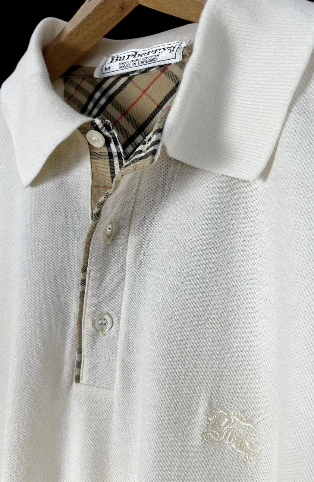 Burberry Vintage Burberry Polo Shirt Size US M / EU 48-50 / 2 - 4 Thumbnail