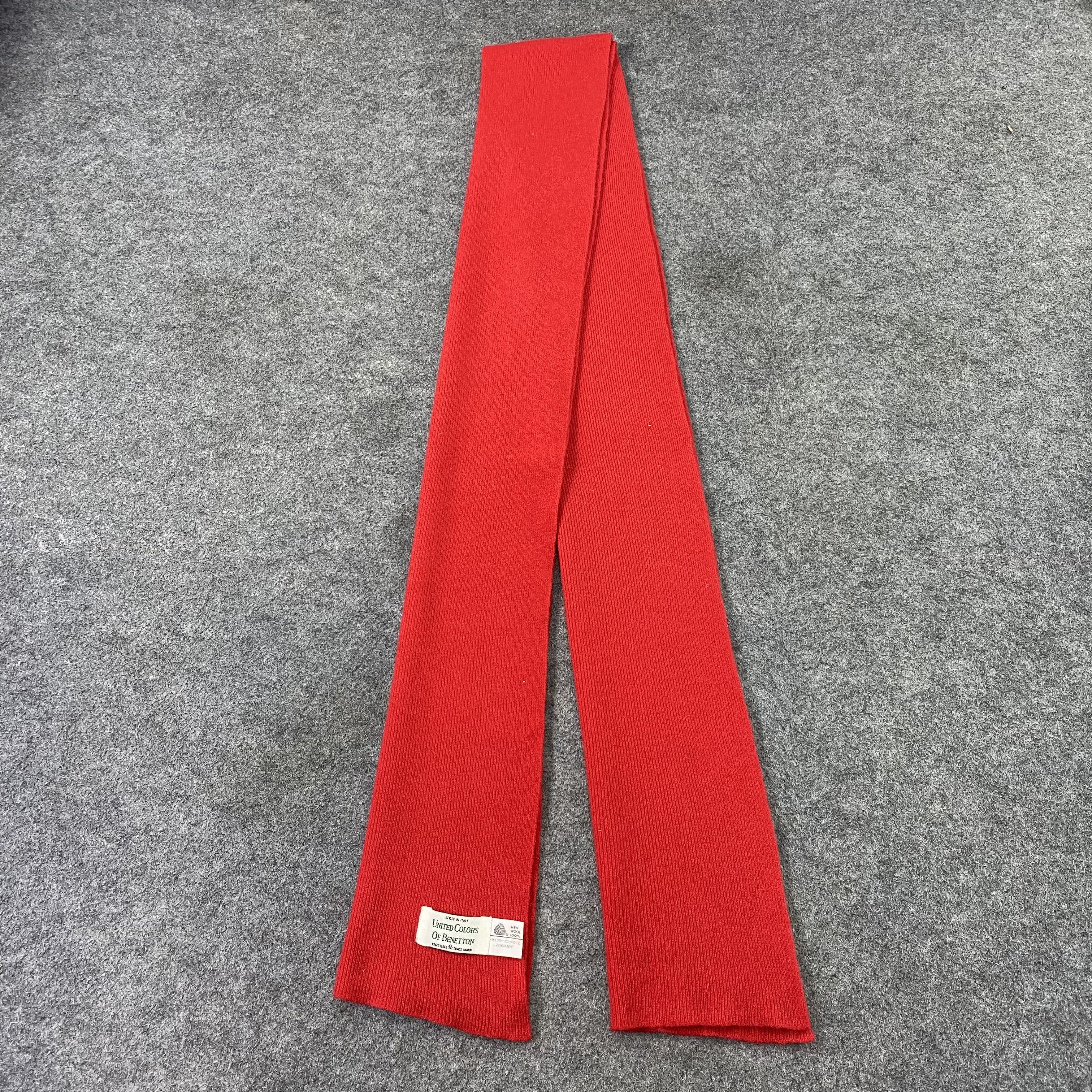 United Colors Of Benetton United Colors Of Benetton Wool Scarf/Muffler/Neckwear-T1509 Size ONE SIZE - 4 Thumbnail